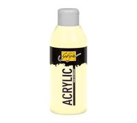Kreul 84236 - Solo Goya Acrylic Ivoire, flacon de 250 ml, peinture acrylique crémeuse polyvalente de qualité étude, à base d'eau, séchage rapide et mat