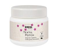 KREUL 90981 - Javana Textil Potch, 150 ML de Liquide Transparent à Base d'eau, pour la Technique de la Serviette sur Les Textiles comme Les Housses de Coussin, Les nappes, Les Sacs en Coton, etc.