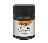 Kreul - 1 x peinture textile javana sunny, noir, 50 ml 91910 Noir G