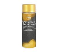 KREUL 994400 - Spray à effet feuille de métal Doré 400 ml Peinture nitro-combinée à séchage rapide, Gold