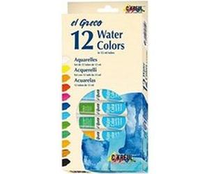 Kreul Aquarellfarbe El Greco, 12 Ml, 12Er-Set 26050 G