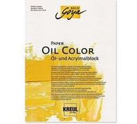 KREUL Bloc artistes SOLO Goya Paper Oil Color, 300 x 400 mm G