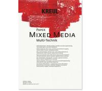 Kreul Bloc Pour Artistes Paper Mixed Media, A4, 10 Feuilles 0,000000 Noir