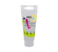 KREUL C. Kreul GmbH- KREUL 43317-Kids Art Bricolage pour Enfants, Scolaire à Base d'eau, Argent 75 ML, Peinture d'artiste Opaque Mate pour Toile, Papier et Carton, Vegan, 43317