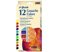 Kreul c.kreul gouache de couleur el greco,12 ml, kit de 12 dans 26250 G