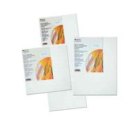 Kreul 591010 - Toile stretch 10 x 10 cm de qualité d'entrée de gamme, idéale pour les peintures acryliques et gouaches, toile en coton apprêtée 4 couches