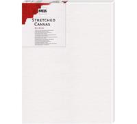 KREUL 593040 - Stretched Canvas, châssis 30 x 40 cm qualité débutant, pour peinture acrylique et gouache, toile en coton avec 4 couches de fond, White