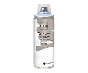 KREUL Croix 76354 Chalky Spray hautement pigmenté et imperméable pour l'intérieur et l'extérieur Bleu Vintage 200 ml - Version Allemande