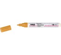KREUL Javana Texi 92670 Mäx Glitter Stylo de Peinture pour Tissus clairs et foncés avec Effet pailleté Doré avec Pointe Ogive env. 2-4 mm