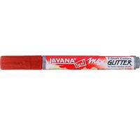 KREUL Javana Texi Mäx 92671 Stylo à Peinture pour Tissus clairs et foncés Effet pailleté avec Pointe Ronde Env. 2-4 mm