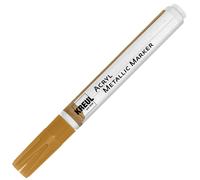 C. Kreul Marqueur acrylique métallique 46261 Moyen – pointe ogive 2–4 mm Or