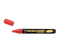 Kreul 47036 - Crayon laque medium orange néon, avec pointe ogive épaisseur de trait 2-4 mm pour créer, écrire et décorer des petits cadeaux originaux, des cartes, etc.