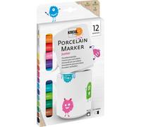 Kreul Set De 12 Marqueurs Porcelaine Hobby Line Pte 1-3 Mm G