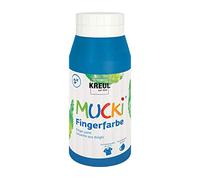 - gouache aux doigts mucki, bleu 750 ml