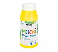 KREUL Mucki 23201 Peinture à doigts, 750 ml - Version Allemande, Jaune