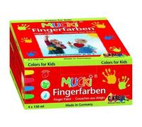 C. Kreul – Gouaches aux doigts Mucki 150 ml – Kit de 4 G