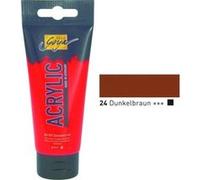 Kreul peinture acrylique solo goya 100 ml marron foncé 84124 Marron G