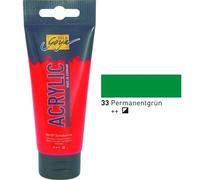 Kreul Peinture Acrylique Solo Goya 100 Ml Vert Permanent 84133