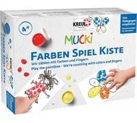 KREUL Peinture au doigt "MUCKI" Coffret de jeu de couleurs