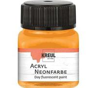 Kreul Peinture Fluorescente Dans Un Flacon, Orange Fluo,20Ml 77262 Orange G