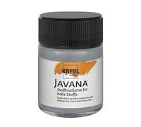 KREUL Peinture textile translucide grise 50 ml JAVANA TEX