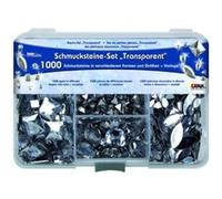 Kreul set de pierres décoratives hobby line transparent 49640 G