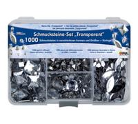 KREUL Set de pierres décoratives 'Transparent'