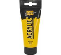 C. Kreul Peinture acrylique Solo Goya crémeuse, polyvalente, séchage rapide, mat – Or 100 ml