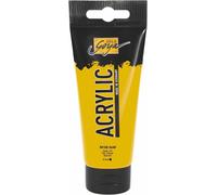 C. Kreul Peinture acrylique Solo Goya crémeuse, polyvalente, séchage rapide, mat – Or 100 ml