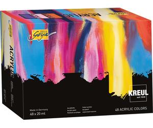 Kreul Solo Goya Ensemble de peintures acryliques 48 x 20 ml