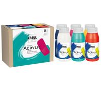 Kreul Triton Ensemble de peintures acryliques Modern Mix Colors 6 x 750 ml
