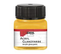 KREUL Vernis acrylique Hobby Line, jaune foncé, 20 ml