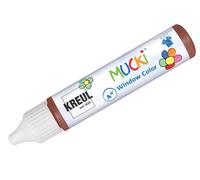 Kreul Window Color Pen "Mucki", Marron Foncé, 29 Ml