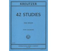 Kreutzer: 42 Studies (ed. Galamian) (Violin Solo)