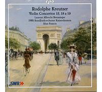 Kreutzer – Concertos pour violon n° 15, 18 et 19 – Francis Breuninger