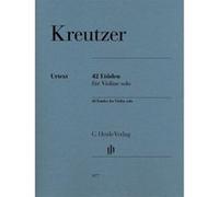 Kreutzer Rodolphe - 42 études --- Violon seul G