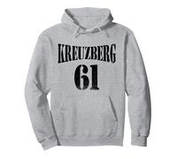 Kreuzberg 61 - Berlin Allemagne Quartier Grunge Millésime Sweat à Capuche