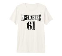 Kreuzberg 61 - Berlin Allemagne Quartier Grunge Millésime T-Shirt Haut de Gamme
