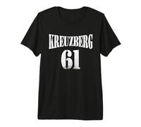 Kreuzberg 61 - Berlin Allemagne Quartier Grunge Millésime T-Shirt Haut de Gamme
