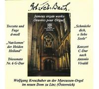 KREUZHUBER WOLFGANG (organo) - Toccata e fuga BWV 565 (1708) in re Triosonata BWV 530 (1727) n.6 in SOL Concerto BWV 594 DO da Vivaldi 'Grosso Mogul' Famous organ works Corale BWV 659 Nun komm der Heiden Heiland Corale BWV 654 Schmucke dich o liebe Seele (Lipsia