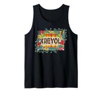 KREYOL - Belle Idee cadeau pou CREOLE style madras antillais Débardeur