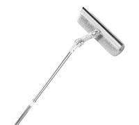 Krf101 Brosse de nettoyage d'angle pour fenêtre avec poignée ergonomique pour un nettoyage facile dans le salon, la chambre à coucher et les espaces extérieurs Blanc 120 cm