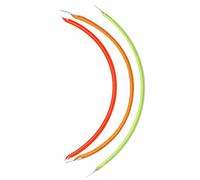 KRFVGYQNK LED Clignotante Multicolore， 3V LED Filament Edison Bulb Cob Flexible Lamp Parts 130mm Multicolor 5 Pcs(Red)