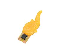 KRFVGYQNK LED Clignotante Multicolore， Ampoule LED COB Flash Candle Edison 3V 2200K, paquet de 1 à 5 pièces(3V 5Pcs)