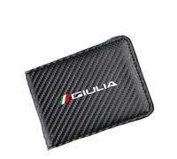 KRHINO Portefeuilles pour Alfa Romeo, Sac de Permis de Conduire de Voiture en Fibre de Carbone Porte-Carte D'identité Portefeuille Sac de Carte de Crédit pour Hommes Pièces Automobiles,F