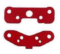 Krick IRC Racing Plaques De Support En Aluminium Rouges / 850903