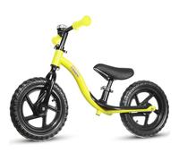 KRIDDO Draisienne Interactive pour Tout-Petits de 2 Ans, vélo d'apprentissage précoce interactif avec équilibrage Stable et Repose-Pieds, Cadeau pour garçons et Filles de 2 à 5 Ans, Jaune