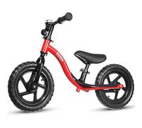 KRIDDO Draisienne Interactive pour Tout-Petits de 2 Ans, vélo d'apprentissage précoce interactif avec équilibrage Stable et Repose-Pieds, Cadeau pour garçons et Filles de 2 à 5 Ans, Rouge