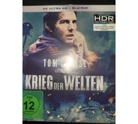 Krieg der Welten – Tom Cruise, Dakota Fanning, Miranda Otto – 4K Ultra‑HD Blu-ray – Import