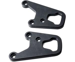 Kriega OS-Heelplate, kit de montage Noir Noir